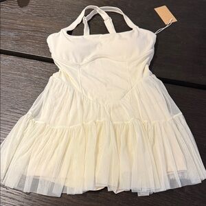 Popflex Corset Pirouette Dress - Ivory